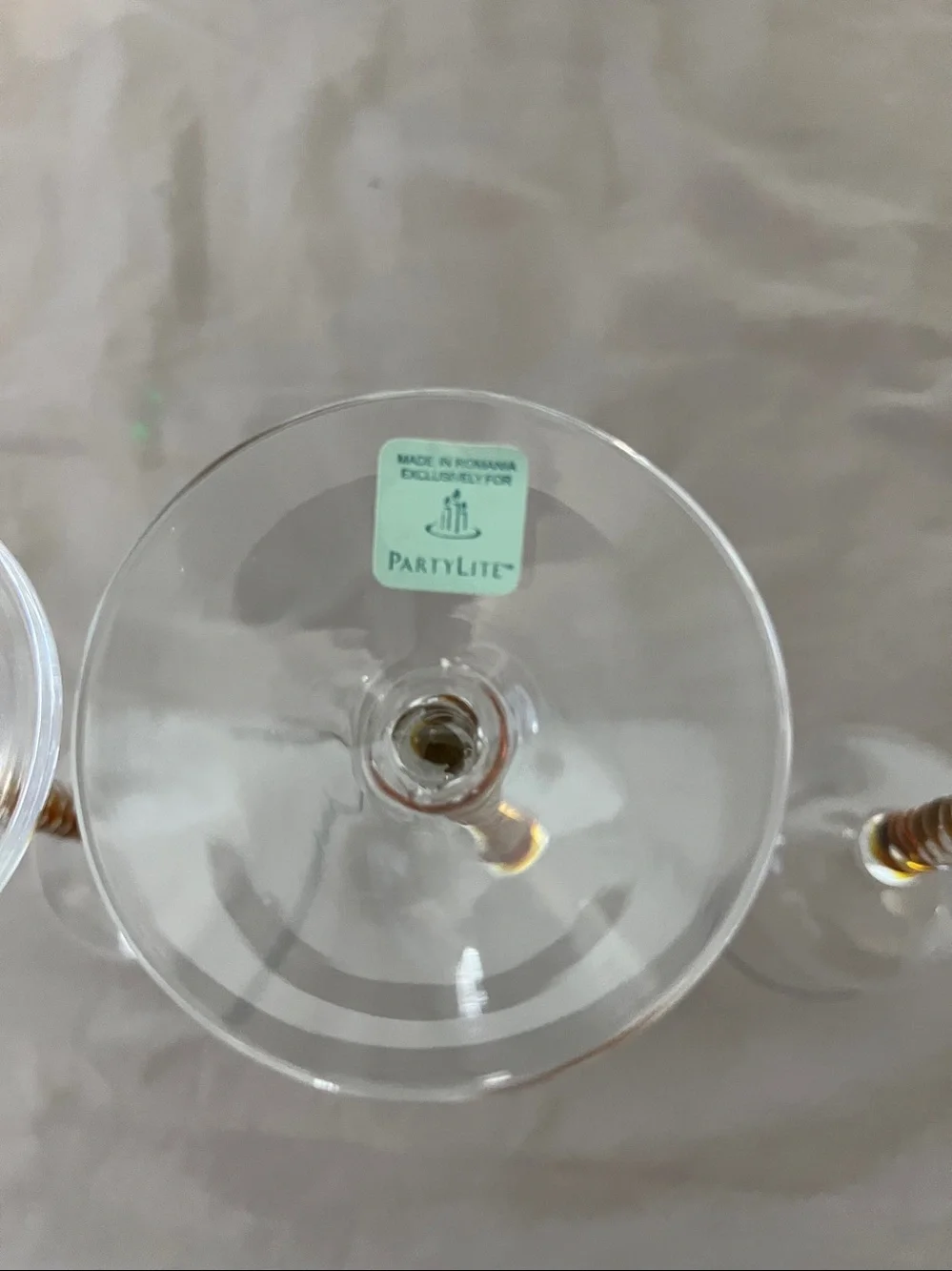 PartyLite Harlequin Trio candle holder set